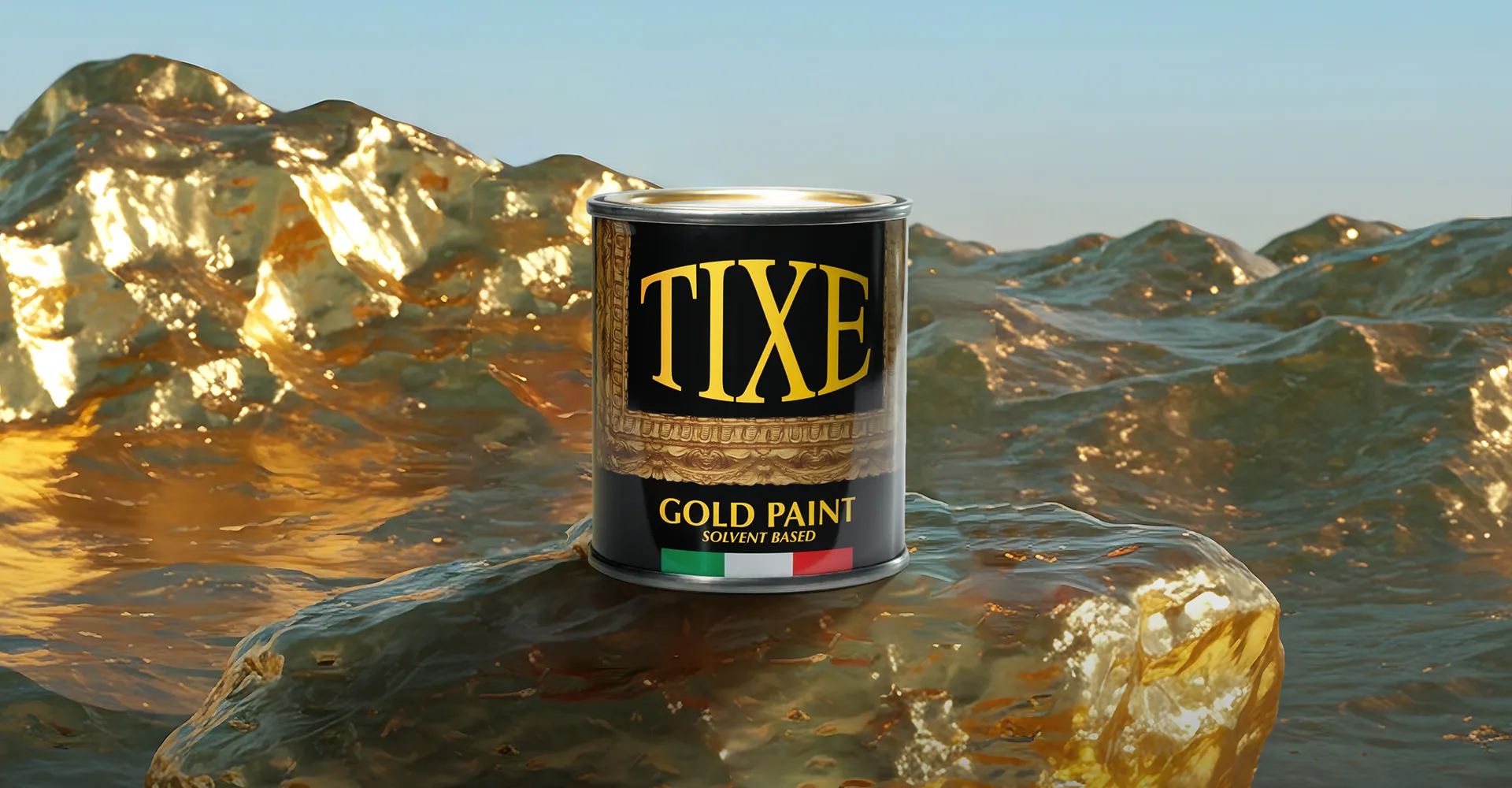 gold paint