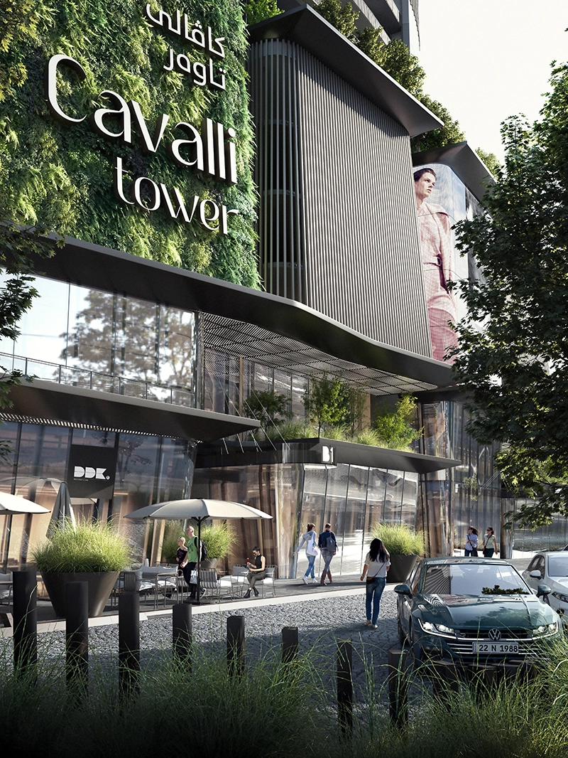 Cavalli Tower exterior facade