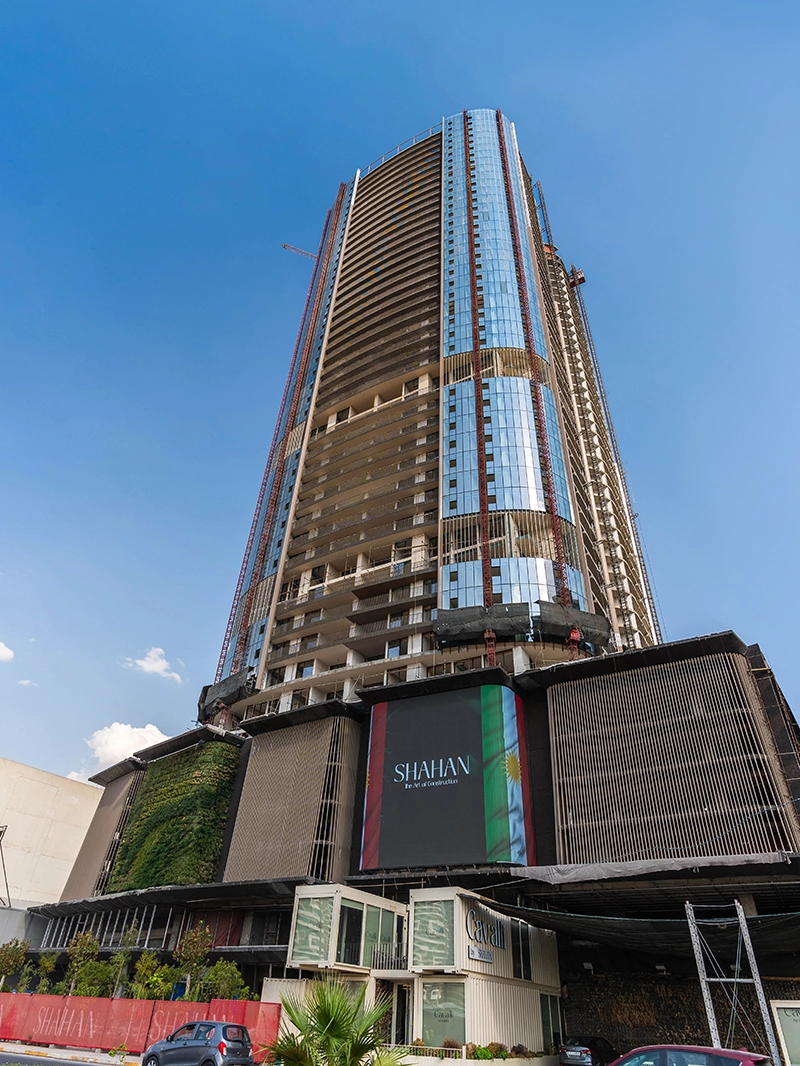 Cavalli Tower exterior facade