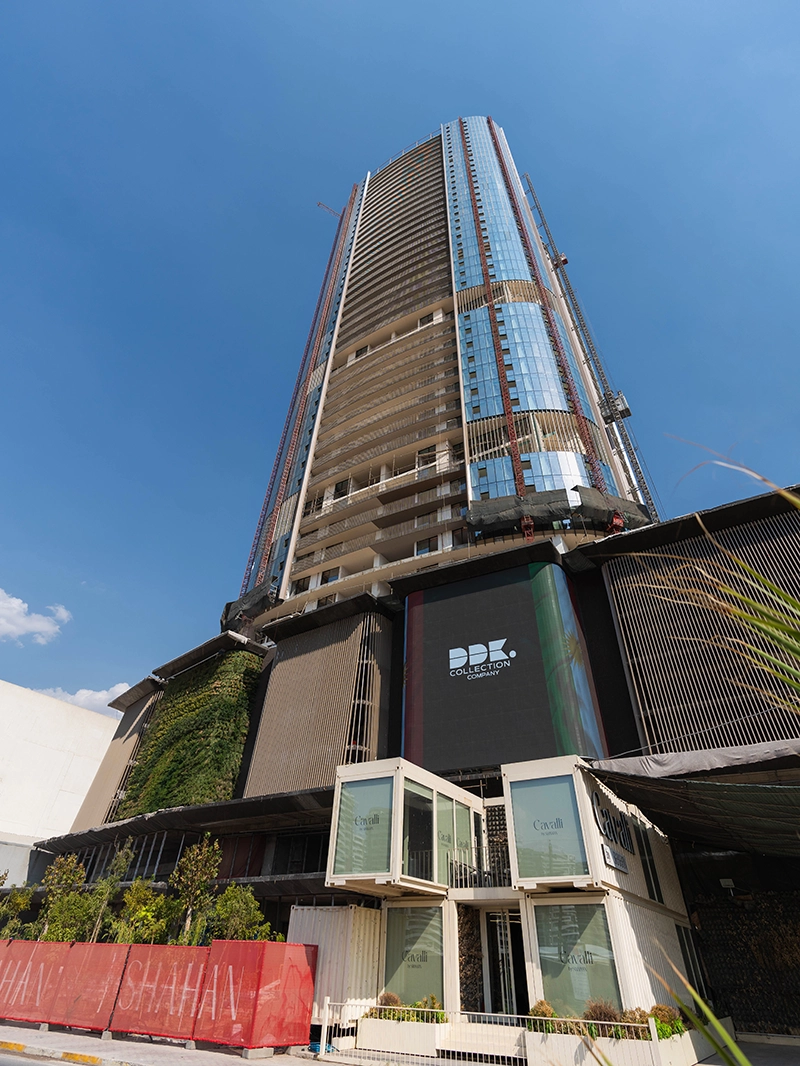 Cavalli Tower exterior facade