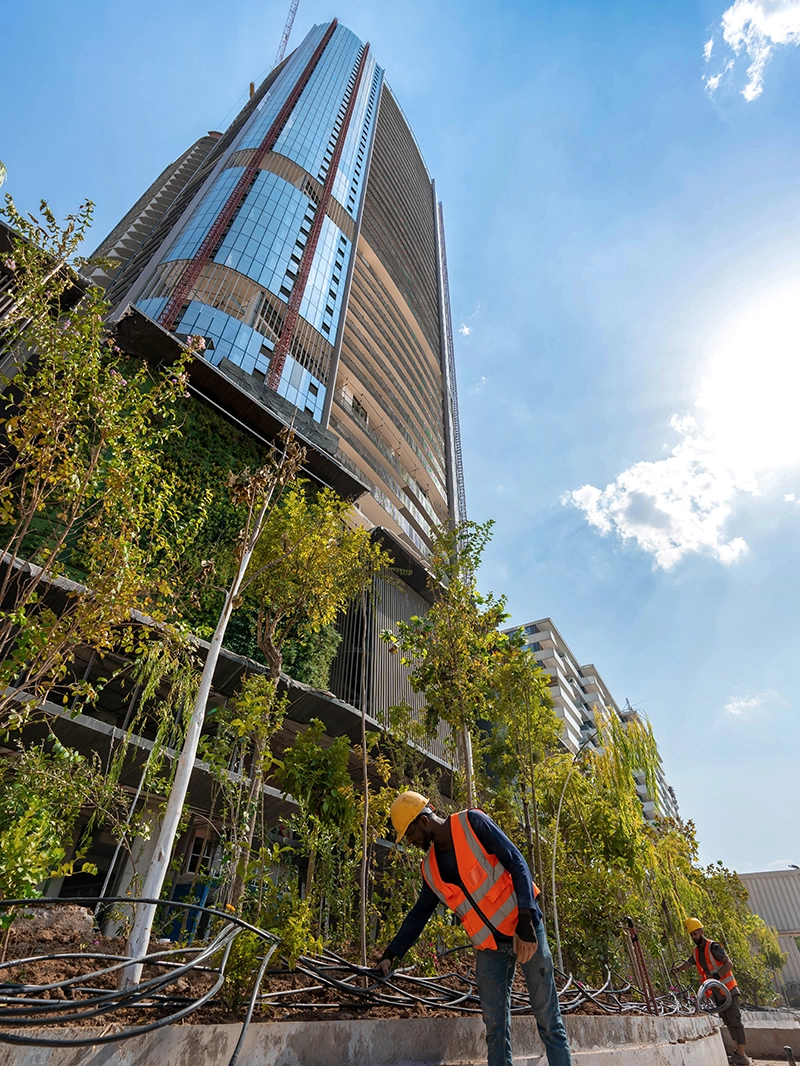 Cavalli Tower exterior facade