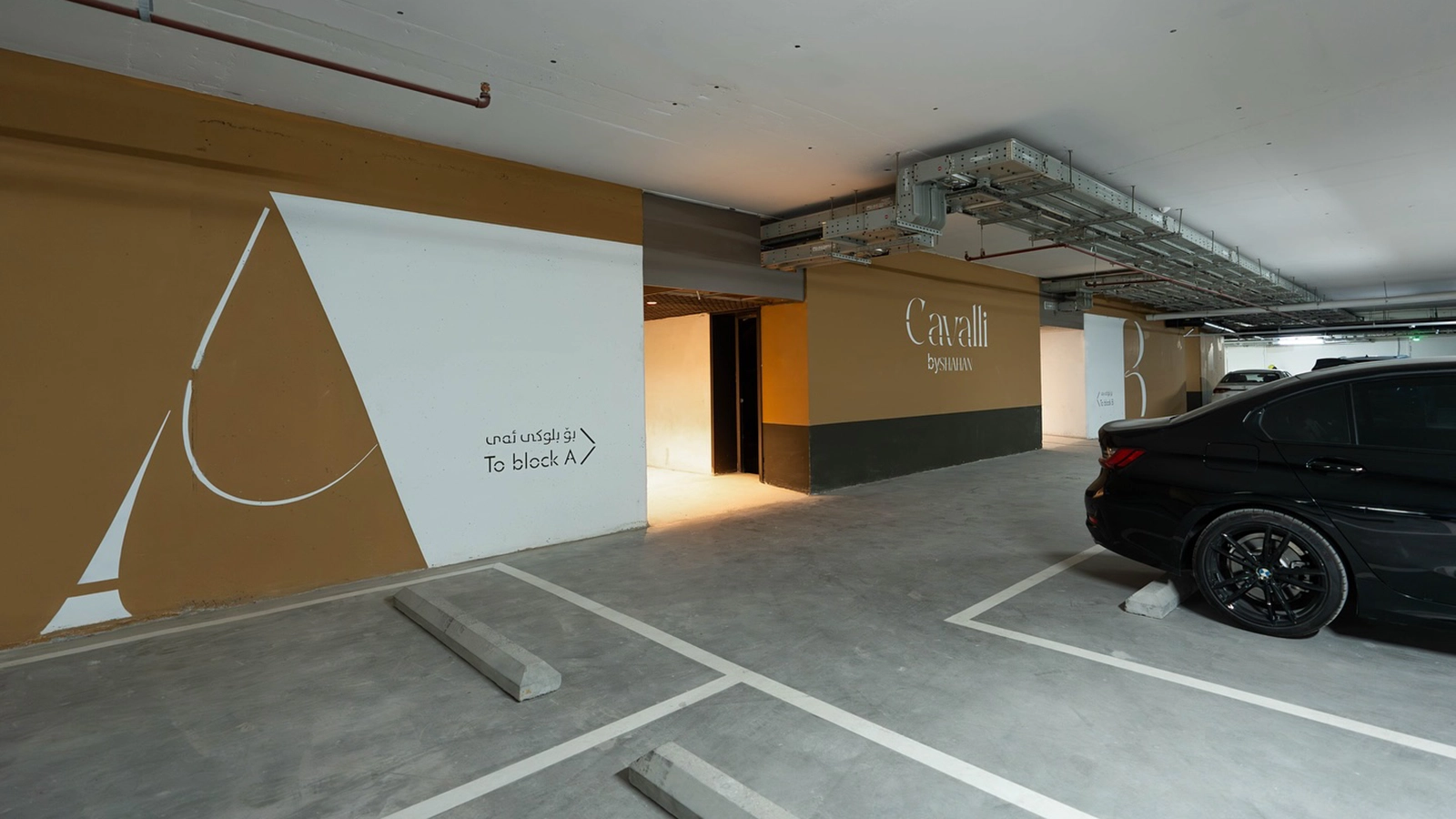 Cavalli Tower garage