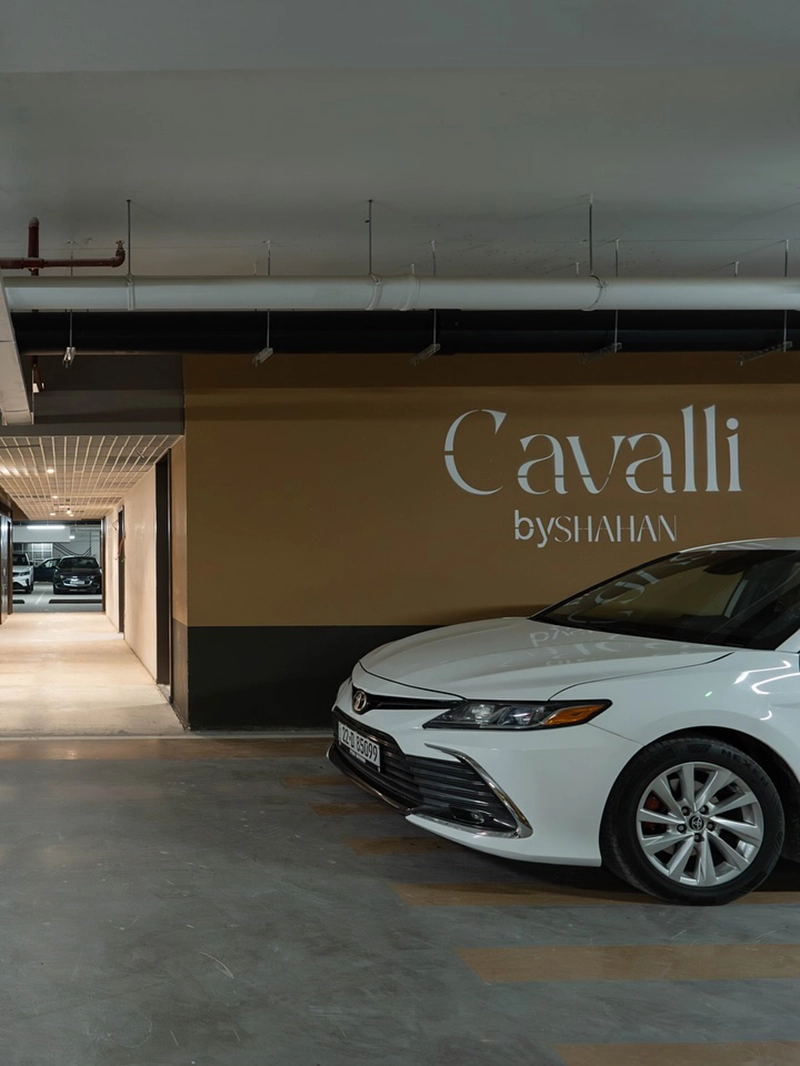 Cavalli Tower garage