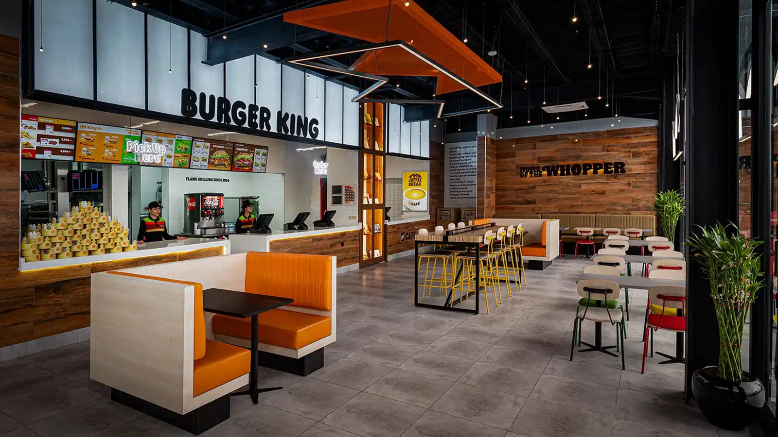 burger king restaurant